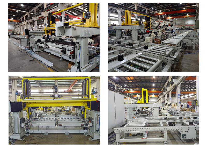 龍門吊上梁、立柱機(jī)器人弧焊流水線